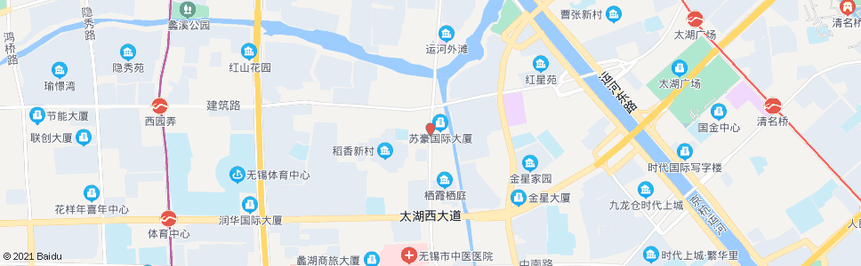 无锡北桥_公交站地图_无锡公交_妙搜公交查询2024