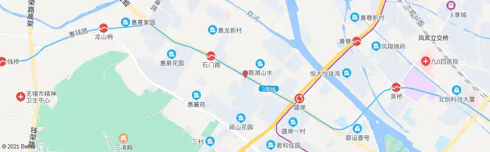 无锡惠华桥_公交站地图_无锡公交_妙搜公交查询2024