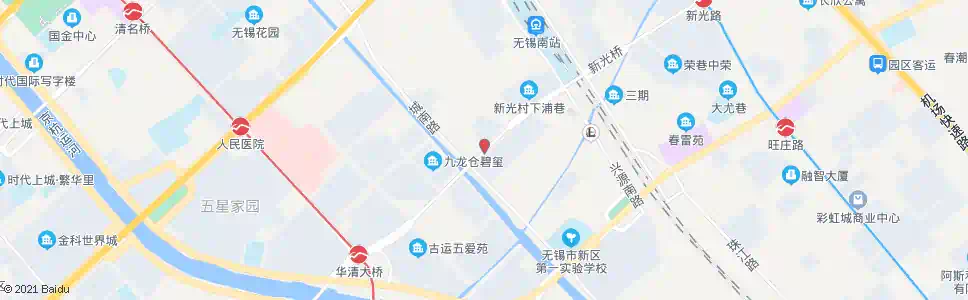 无锡新光村_公交站地图_无锡公交_妙搜公交查询2024