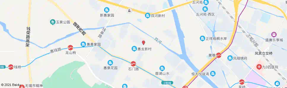 无锡会龙桥_公交站地图_无锡公交_妙搜公交查询2024