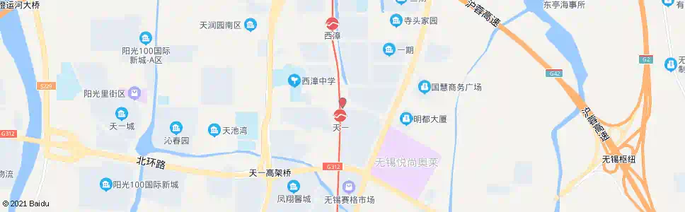 无锡凤宾路(天一路)_公交站地图_无锡公交_妙搜公交查询2024