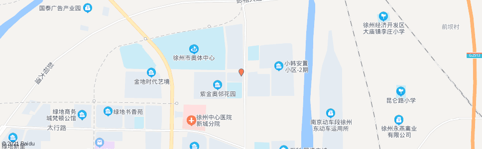 徐州新元公寓_公交站地图_徐州公交_妙搜公交查询2024