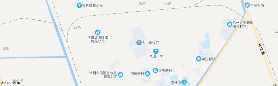 徐州十村(选煤厂)_公交站地图_徐州公交_妙搜公交查询2024