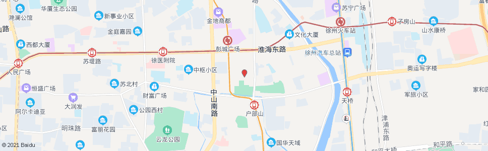 徐州青年路小学_公交站地图_徐州公交_妙搜公交查询2024