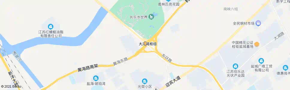 盐城黄海东路站_公交站地图_盐城公交_妙搜公交查询2024