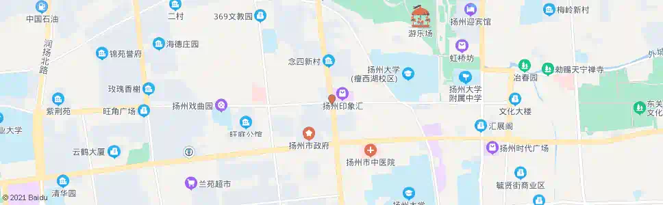 扬州梅庄新村_公交站地图_扬州公交_妙搜公交查询2024