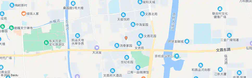 扬州文康苑_公交站地图_扬州公交_妙搜公交查询2024