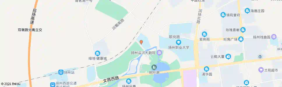 扬州市委党校(市体校)_公交站地图_扬州公交_妙搜公交查询2024