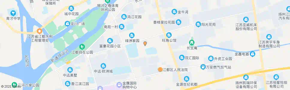 扬州新区派出所_公交站地图_扬州公交_妙搜公交查询2024