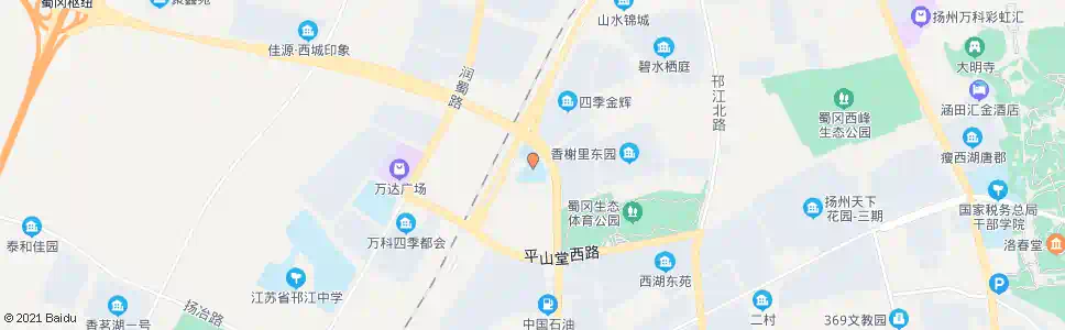 扬州新加坡花园(双语学校)_公交站地图_扬州公交_妙搜公交查询2024