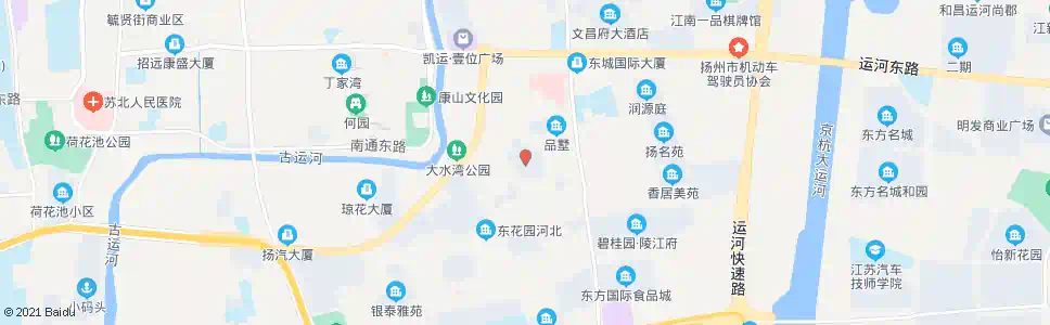 扬州施井小区(施井路)_公交站地图_扬州公交_妙搜公交查询2024