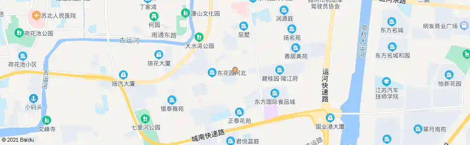 扬州东方丽景_公交站地图_扬州公交_妙搜公交查询2024