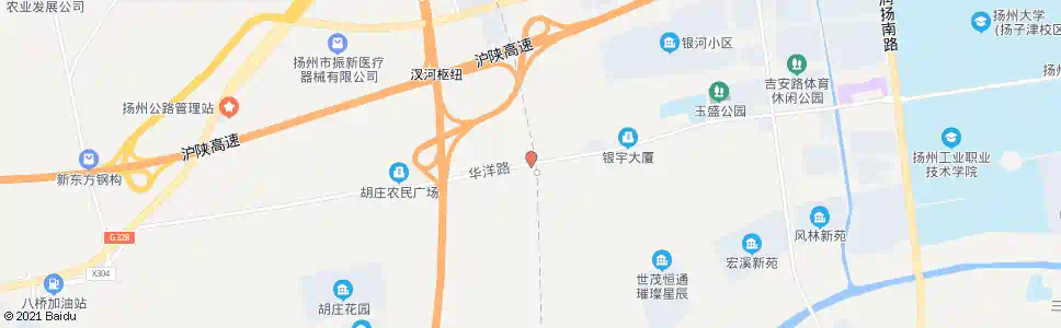 扬州九华浴室_公交站地图_扬州公交_妙搜公交查询2024