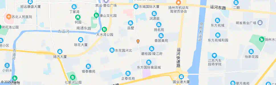 扬州江都南路施井路_公交站地图_扬州公交_妙搜公交查询2024