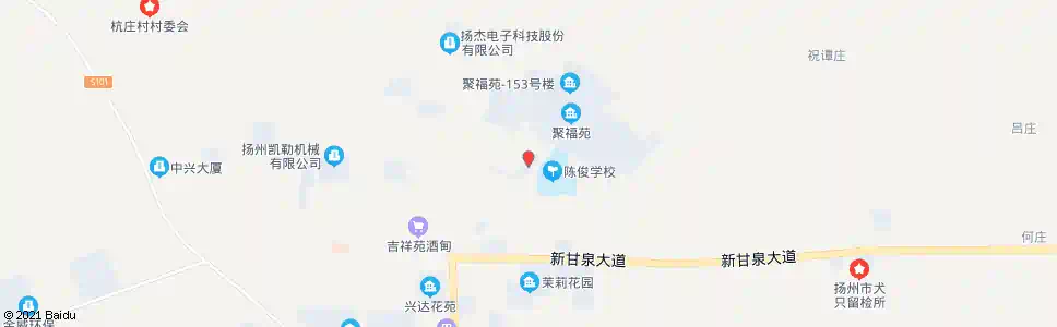 扬州槐泗_公交站地图_扬州公交_妙搜公交查询2024