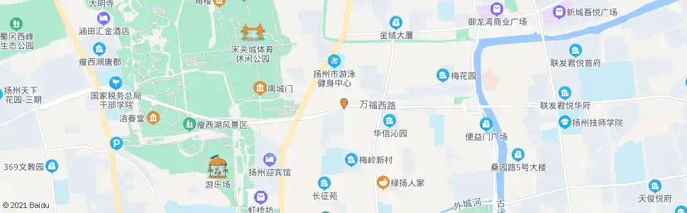 扬州凤凰桥_公交站地图_扬州公交_妙搜公交查询2024