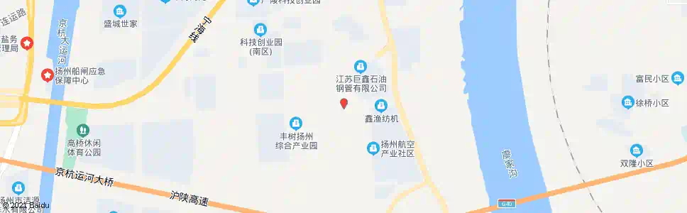 扬州董庄路大众港路_公交站地图_扬州公交_妙搜公交查询2024