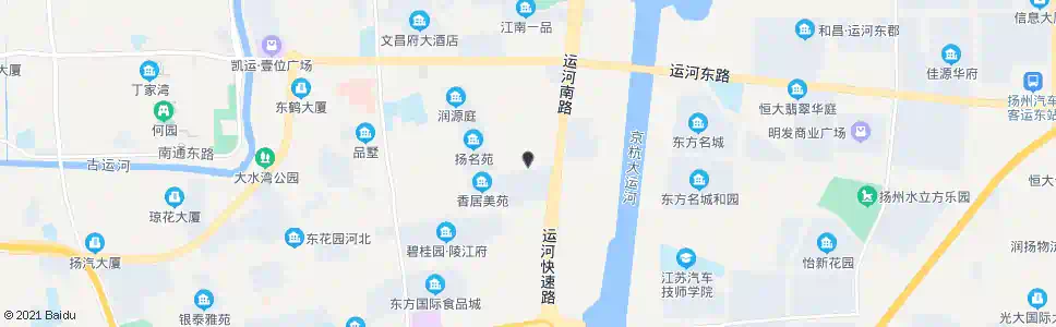 扬州阳光公司_公交站地图_扬州公交_妙搜公交查询2024