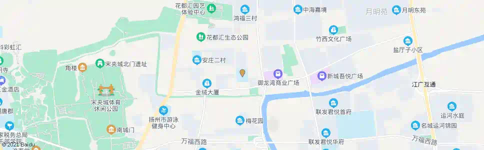 扬州弘扬中学_公交站地图_扬州公交_妙搜公交查询2024