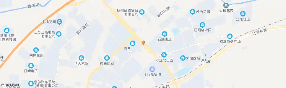 扬州五亭龙东门_公交站地图_扬州公交_妙搜公交查询2024