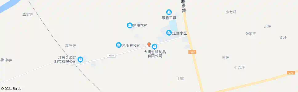 扬州李典桥_公交站地图_扬州公交_妙搜公交查询2024