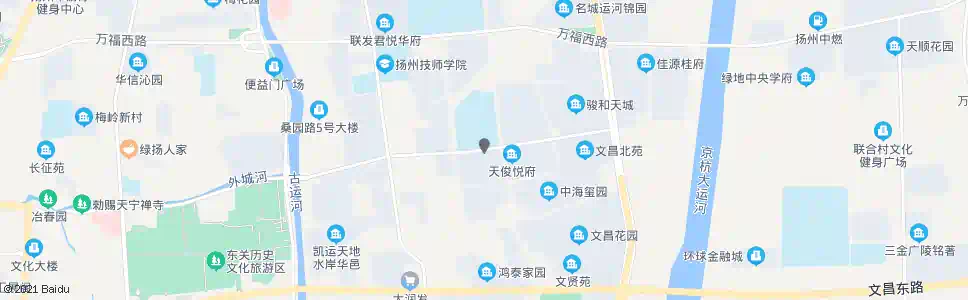 扬州扬大附中东校区_公交站地图_扬州公交_妙搜公交查询2024