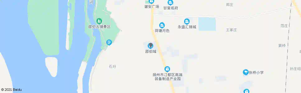 扬州邵伯1号路_公交站地图_扬州公交_妙搜公交查询2024