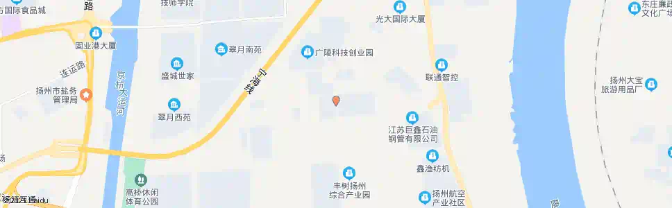 扬州董庄路龙泉路_公交站地图_扬州公交_妙搜公交查询2024