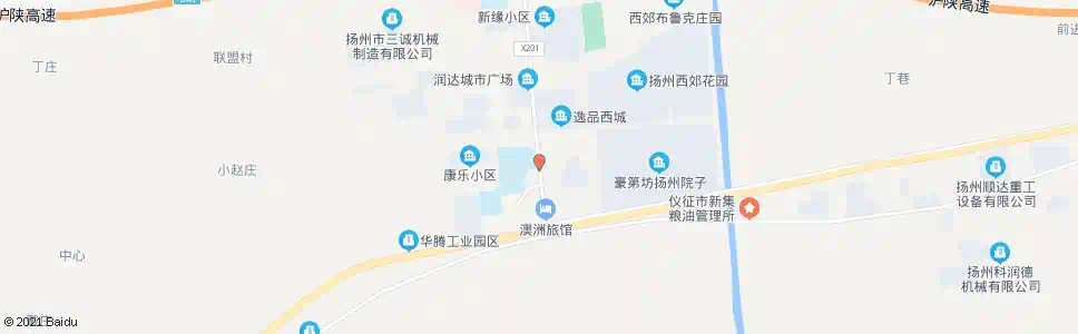 扬州新集学校_公交站地图_扬州公交_妙搜公交查询2024