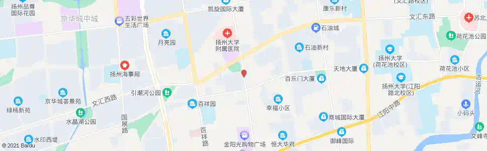 扬州邗江区政府_公交站地图_扬州公交_妙搜公交查询2024