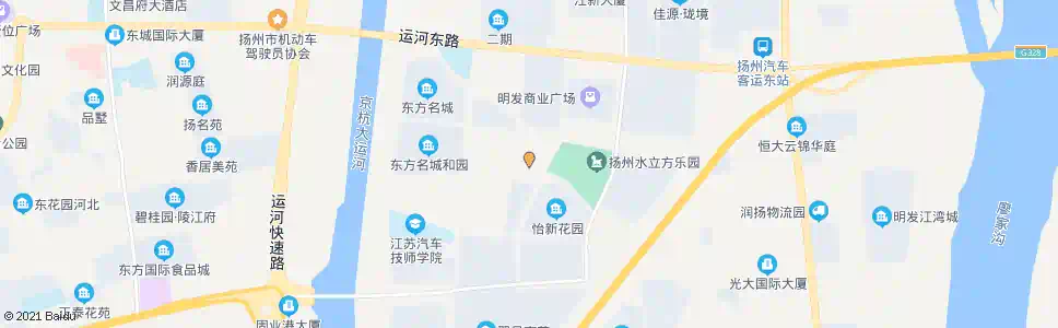 扬州汶河小学东校区_公交站地图_扬州公交_妙搜公交查询2024