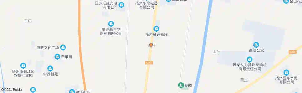 扬州沈院_公交站地图_扬州公交_妙搜公交查询2024