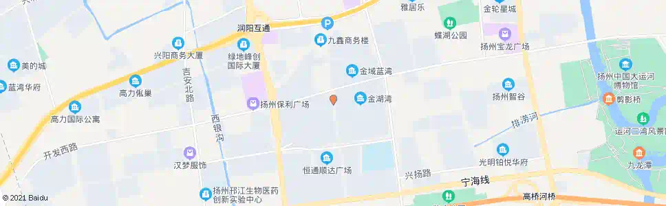 扬州顺达路开发西路_公交站地图_扬州公交_妙搜公交查询2024