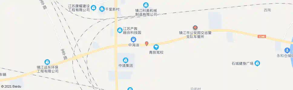 镇江卯岗子村_公交站地图_镇江公交_妙搜公交查询2024