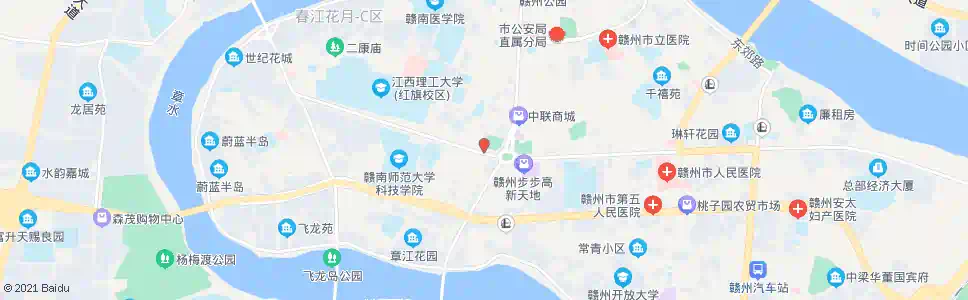 赣州西园_公交站地图_赣州公交_妙搜公交查询2024