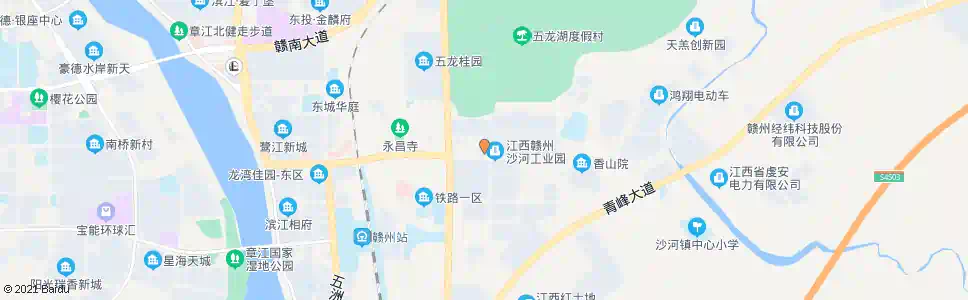 赣州沙河镇政府_公交站地图_赣州公交_妙搜公交查询2024