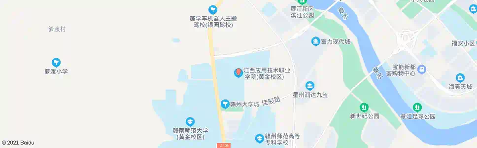 赣州应用技术学院_公交站地图_赣州公交_妙搜公交查询2024