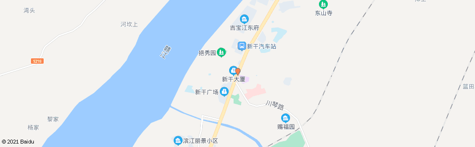 吉安中山路口(军分区)_公交站地图_吉安公交_妙搜公交查询2024