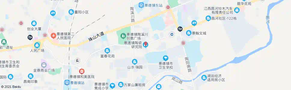 景德镇陶瓷研究院_公交站地图_景德镇公交_妙搜公交查询2024