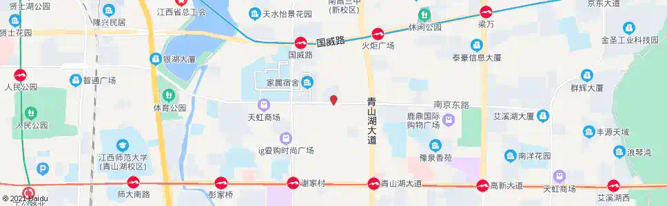 南昌长春村_公交站地图_南昌公交_妙搜公交查询2024