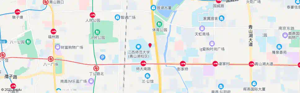 南昌北京路口(江西广播电视大学)_公交站地图_南昌公交_妙搜公交查询2024