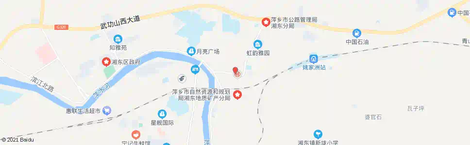 萍乡湘东建设局_公交站地图_萍乡公交_妙搜公交查询2024