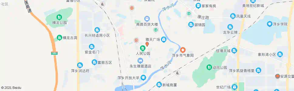 萍乡商城_公交站地图_萍乡公交_妙搜公交查询2024