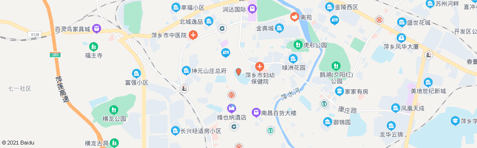 萍乡三中_公交站地图_萍乡公交_妙搜公交查询2024