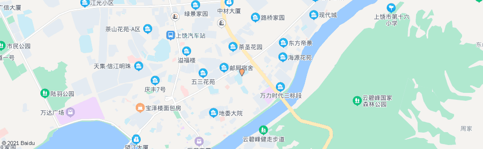 上饶上饶市第四中学_公交站地图_上饶公交_妙搜公交查询2024