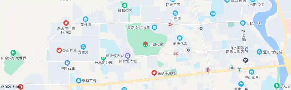 新余北湖公园_公交站地图_新余公交_妙搜公交查询2024