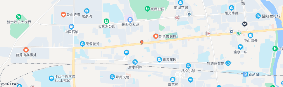 新余仙来公园_公交站地图_新余公交_妙搜公交查询2024