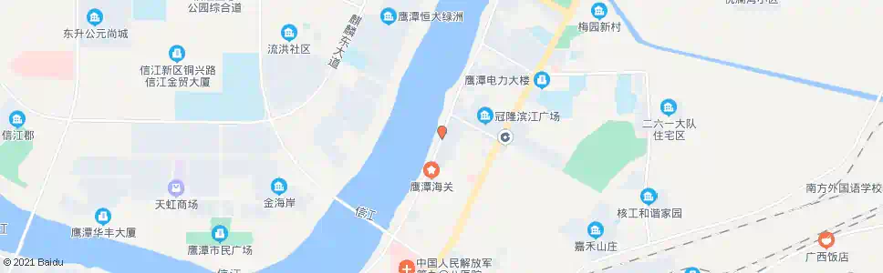 鹰潭清波雅苑_公交站地图_鹰潭公交_妙搜公交查询2024