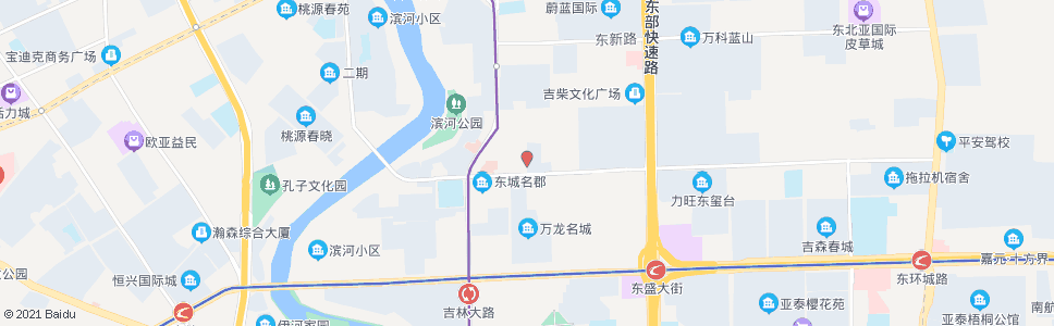 长春西绿安街_公交站地图_长春公交_妙搜公交查询2024