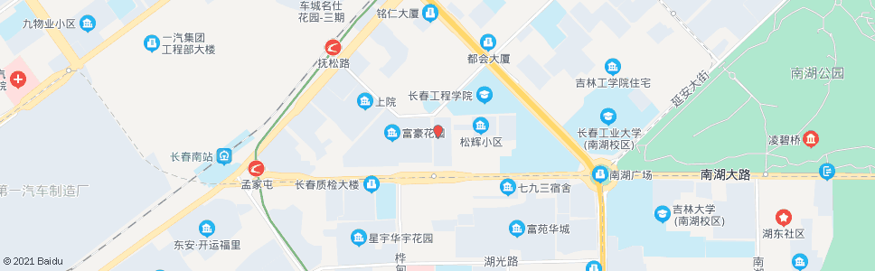 长春松辉综合市场_公交站地图_长春公交_妙搜公交查询2024